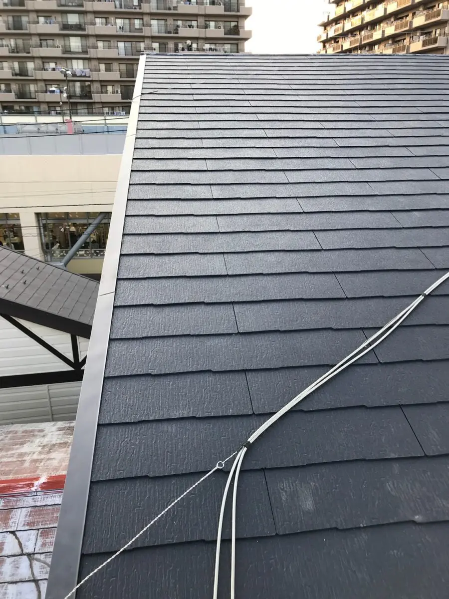 神奈川県横浜市港北区 スレート屋根葺き替え工事 横浜市で雨漏り修理 屋根工事なら 斎藤リフォーム株式会社